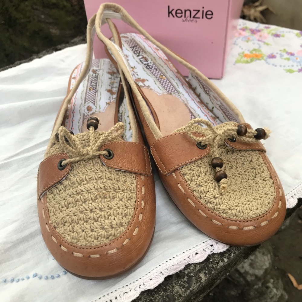 Kenzie Derain Tan Leather shoes Women’s size 8